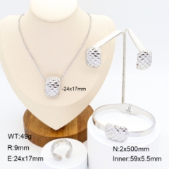 Stainless steel jewelry Necklace Earrings Bangle Ring Wholesale for women