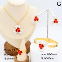 Stainless steel jewelry Necklace Earrings Bangle Ring Wholesale for women