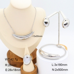 Stainless steel jewelry Necklace Earrings Bangle Ring Wholesale for women
