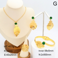 Stainless steel jewelry Necklace Earrings Bangle Ring Wholesale for women