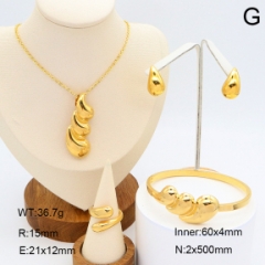 Stainless steel jewelry Necklace Earrings Bangle Ring Wholesale for women