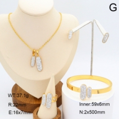 Stainless steel jewelry Necklace Earrings Bangle Ring Wholesale for women