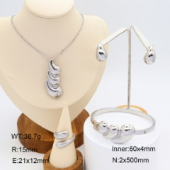 Stainless steel jewelry Necklace Earrings Bangle Ring Wholesale for women