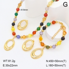 Stainless steel jewelry Necklace Earrings Bangle  Wholesale for women