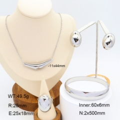 Stainless steel jewelry Necklace Earrings Bangle Ring Wholesale for women