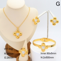 Stainless steel jewelry Necklace Earrings Bangle Ring Wholesale for women