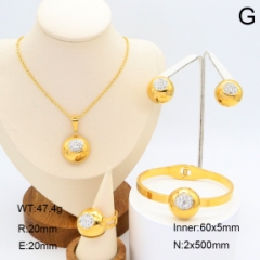 Stainless steel jewelry Necklace Earrings Bangle Ring Wholesale for women