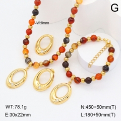 Stainless steel jewelry Necklace Earrings Bangle  Wholesale for women