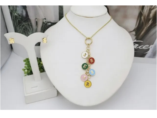 Stainless steel jewelry Necklace Earrings Bangle Ring Wholesale for women
