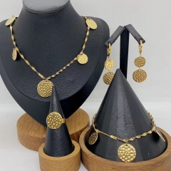 Stainless steel jewelry Necklace Earrings Bracelet  Ring Wholesale for women
