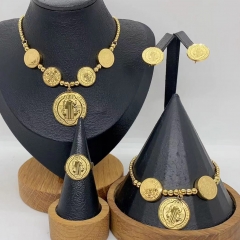 Stainless steel jewelry Necklace Earrings Bracelet  Ring Wholesale for women