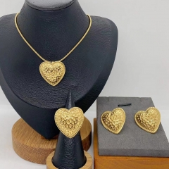 Stainless steel jewelry Necklace Earrings  Ring Wholesale for women