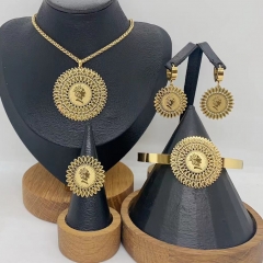 Stainless steel jewelry Necklace Earrings Bracelet  Ring Wholesale for women