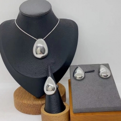 Stainless steel jewelry Necklace Earrings  Ring Wholesale for women