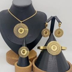 Stainless steel jewelry Necklace Earrings Bracelet  Ring Wholesale for women