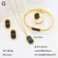 Stainless steel jewelry necklace earring bracelet ring Wholesale for women