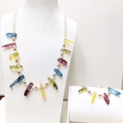 Stainless steel jewelry set,necklace earring set Wholesale