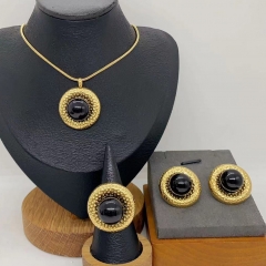 Stainless steel jewelry Necklace Earrings  Ring Wholesale for women