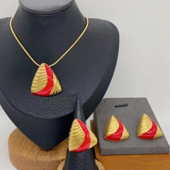 Stainless steel jewelry Necklace Earrings  Ring Wholesale for women