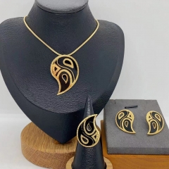 Stainless steel jewelry Necklace Earrings  Ring Wholesale for women
