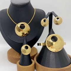 Stainless steel jewelry Necklace Earrings Bangle Ring Wholesale for women