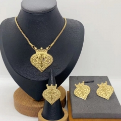 Stainless steel jewelry Necklace Earrings  Ring Wholesale for women