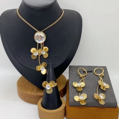 Stainless steel jewelry Necklace Earrings  Ring Wholesale for women
