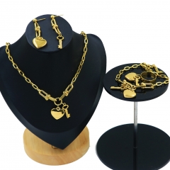 Stainless steel jewelry necklace earring Bracelet ring Wholesale