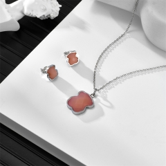 Stainless steel Tous bear jewelry set Wholesale