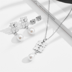Stainless steel Tous bear jewelry set Wholesale