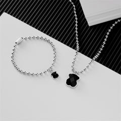 Stainless steel Tous bear jewelry set Wholesale