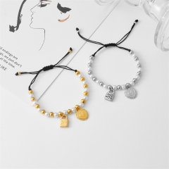 Stainless steel UNO DE 50  jewelry set，Bracelet，Necklack Wholesale