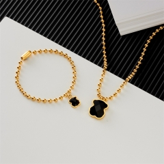 Stainless steel Tous bear jewelry set Wholesale