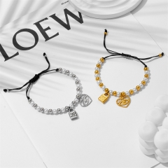 Stainless steel UNO DE 50  jewelry set，Bracelet，Necklack Wholesale