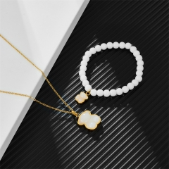 Stainless steel Tous bear jewelry set Wholesale