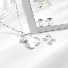 Stainless steel Tous bear jewelry set Wholesale