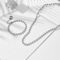 Stainless steel UNO DE 50  jewelry set，Bracelet，Necklack Wholesale