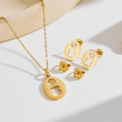 Stainless steel Tous bear jewelry set Wholesale