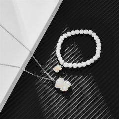 Stainless steel Tous bear jewelry set Wholesale