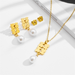 Stainless steel Tous bear jewelry set Wholesale