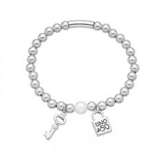 Stainless steel UNO DE 50  jewelry set，Bracelet，Necklack Wholesale