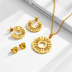 Stainless steel Tous bear jewelry set Wholesale