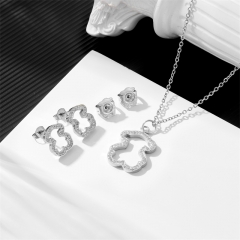 Stainless steel Tous bear jewelry set Wholesale