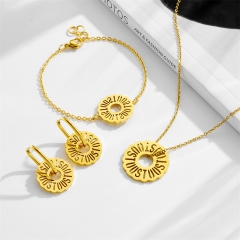 Stainless steel Tous bear jewelry set Wholesale