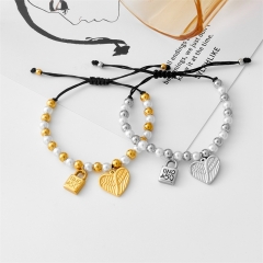 Stainless steel UNO DE 50  jewelry set，Bracelet，Necklack Wholesale