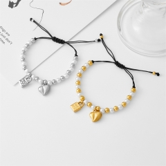 Stainless steel UNO DE 50  jewelry set，Bracelet，Necklack Wholesale