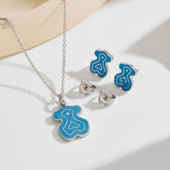 Stainless steel Tous bear jewelry set Wholesale
