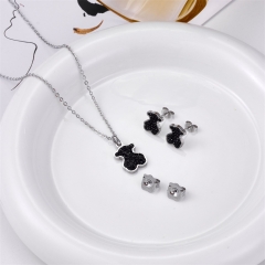 Stainless steel Tous bear jewelry set Wholesale