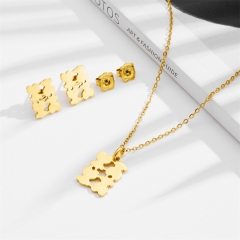 Stainless steel Tous bear jewelry set Wholesale