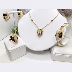 Stainless steel jewelry necklace bangle ring Earrings Wholesale